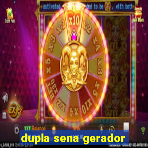 dupla sena gerador