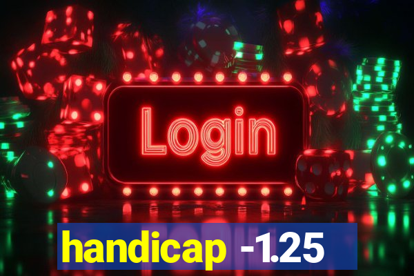 handicap -1.25