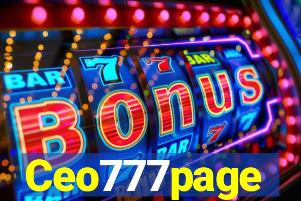 Ceo777page