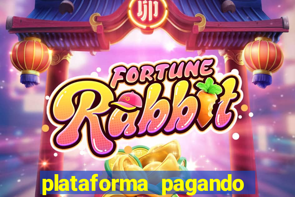 plataforma pagando no cadastro fortune tiger