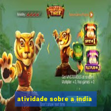 atividade sobre a india